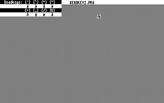 Deadkey Function — screenshot 1